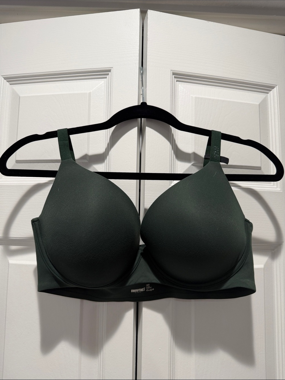 Aerie Smootheez Molded Plunge Bra - Dark Green